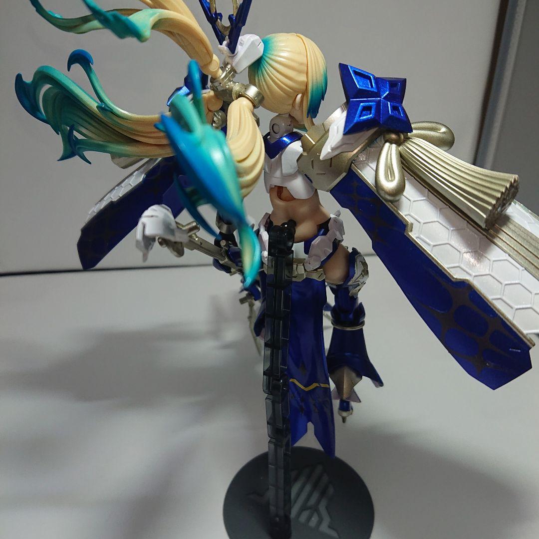 塗装完成品 メガミデバイス 皇巫 アマテラス 日蝕 ジャンク品 オリジナルカラー