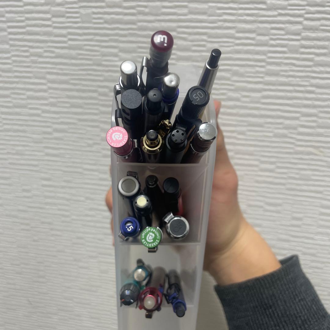 シャーペン、ボールペン、ペンケースセット