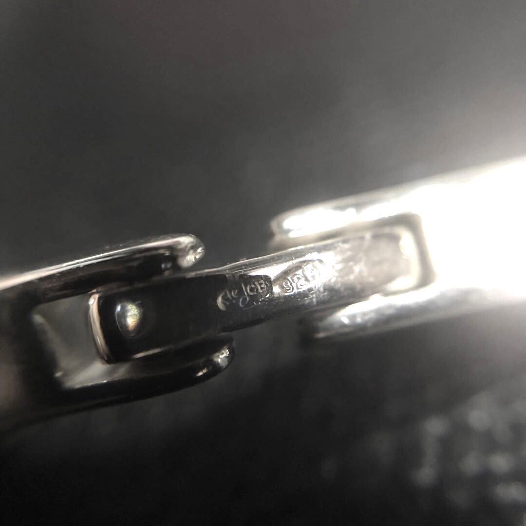 アクセサリー Vintage Silver Stick Chain Bracelet 925