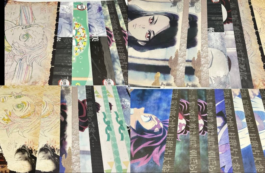 鬼滅の刃 ランチョンマット ランチョンマットクリアファイル 大量 まとめ売り