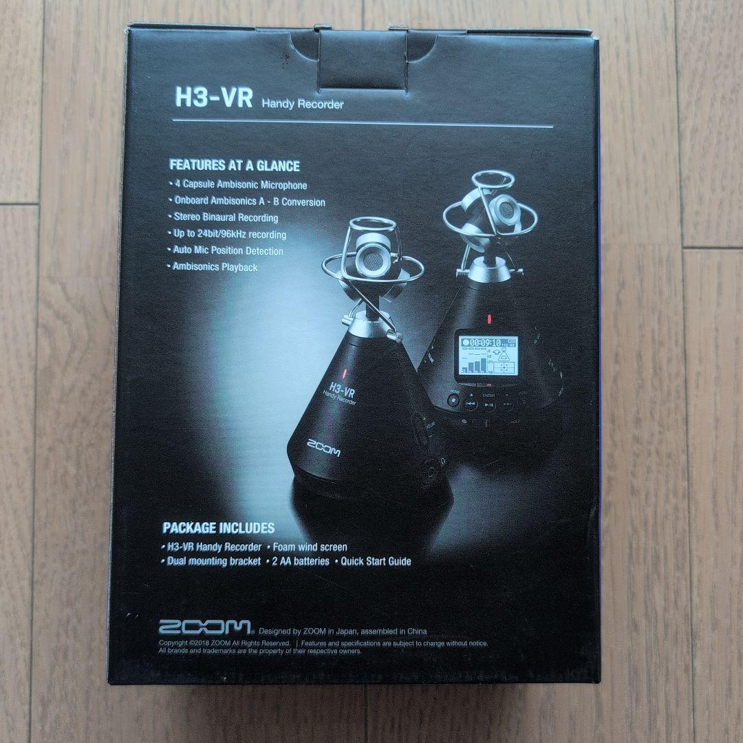 Zoom H3-VR 新品！未使用！