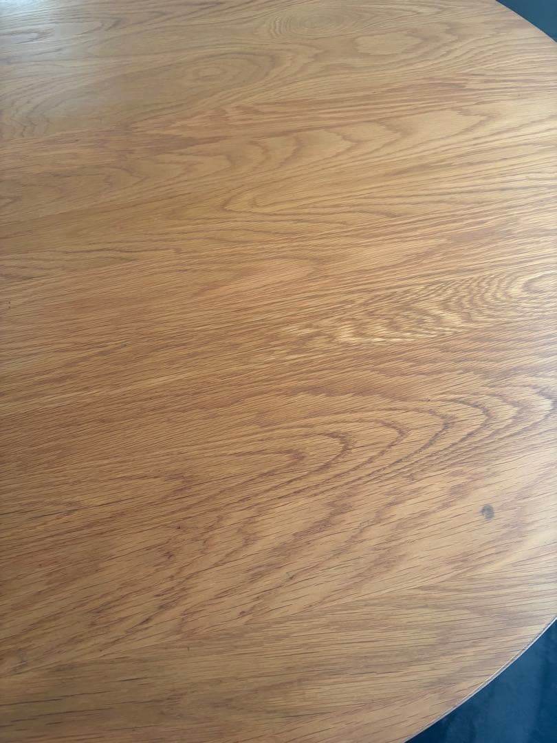 【直接引き取り希望】ダイニングテーブル 4人用 丸テーブル天然木円形