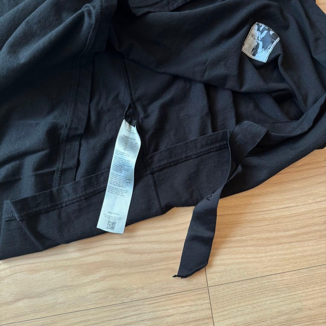 【RICK OWENS DRKSHDW】25SS TARP T BK Ssize