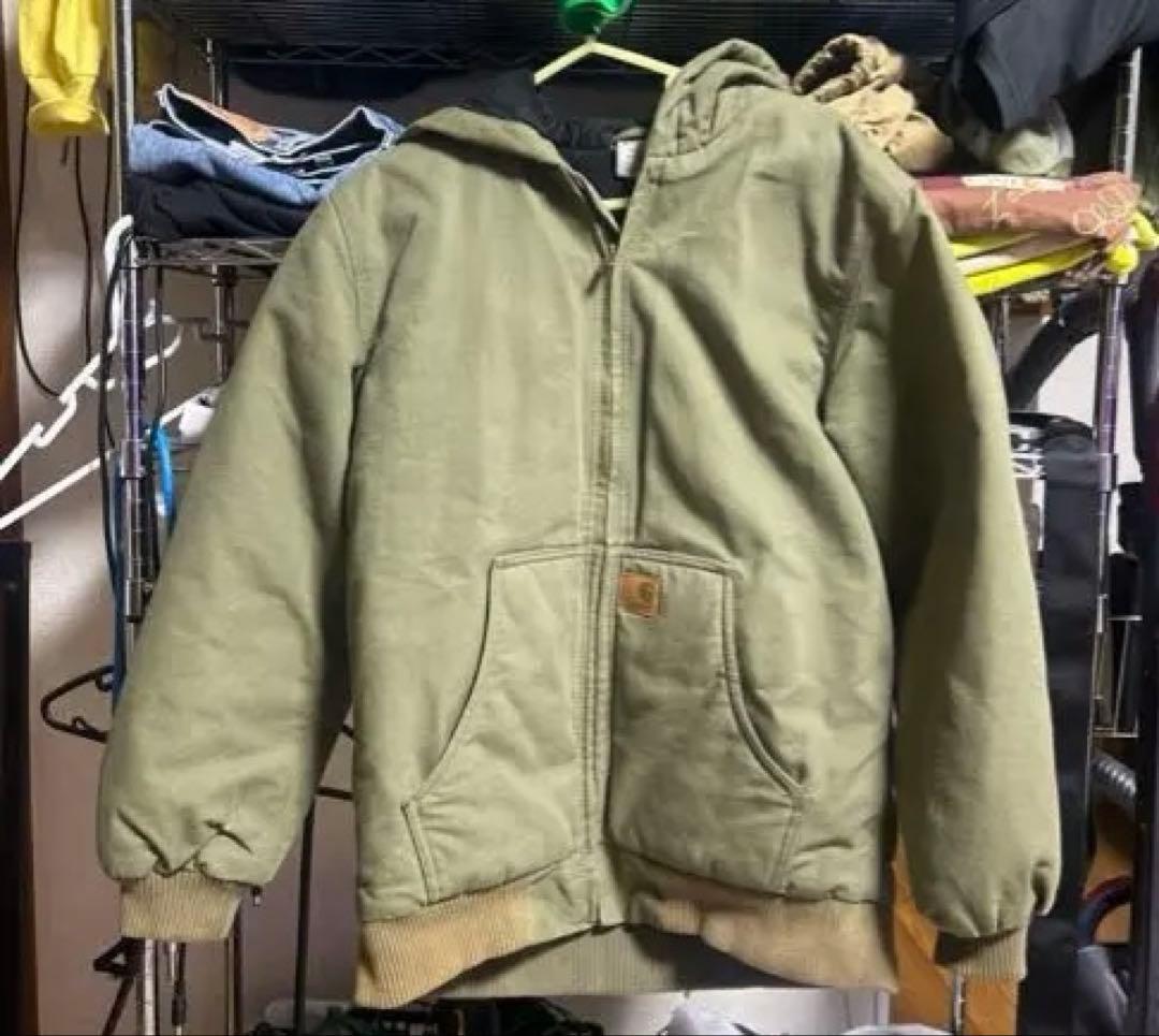 s*m様 Carhartt ジャケット XL オリーブグリーン アクティブジャケ