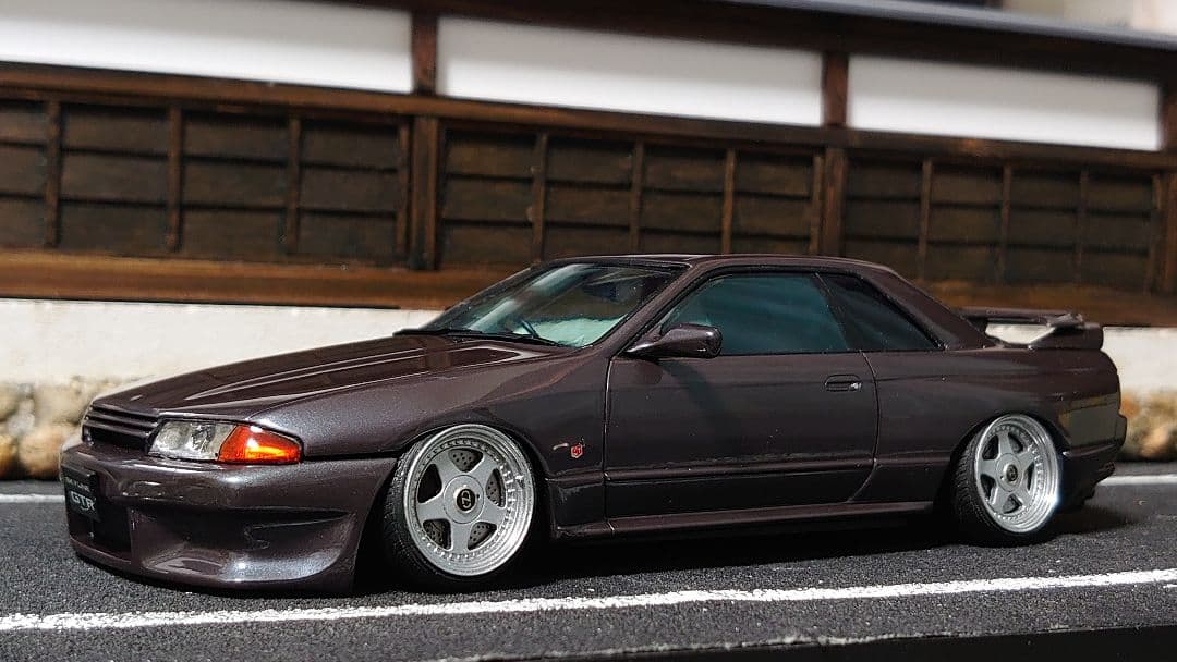 1/24 フジミ スカイライン r32 完成品