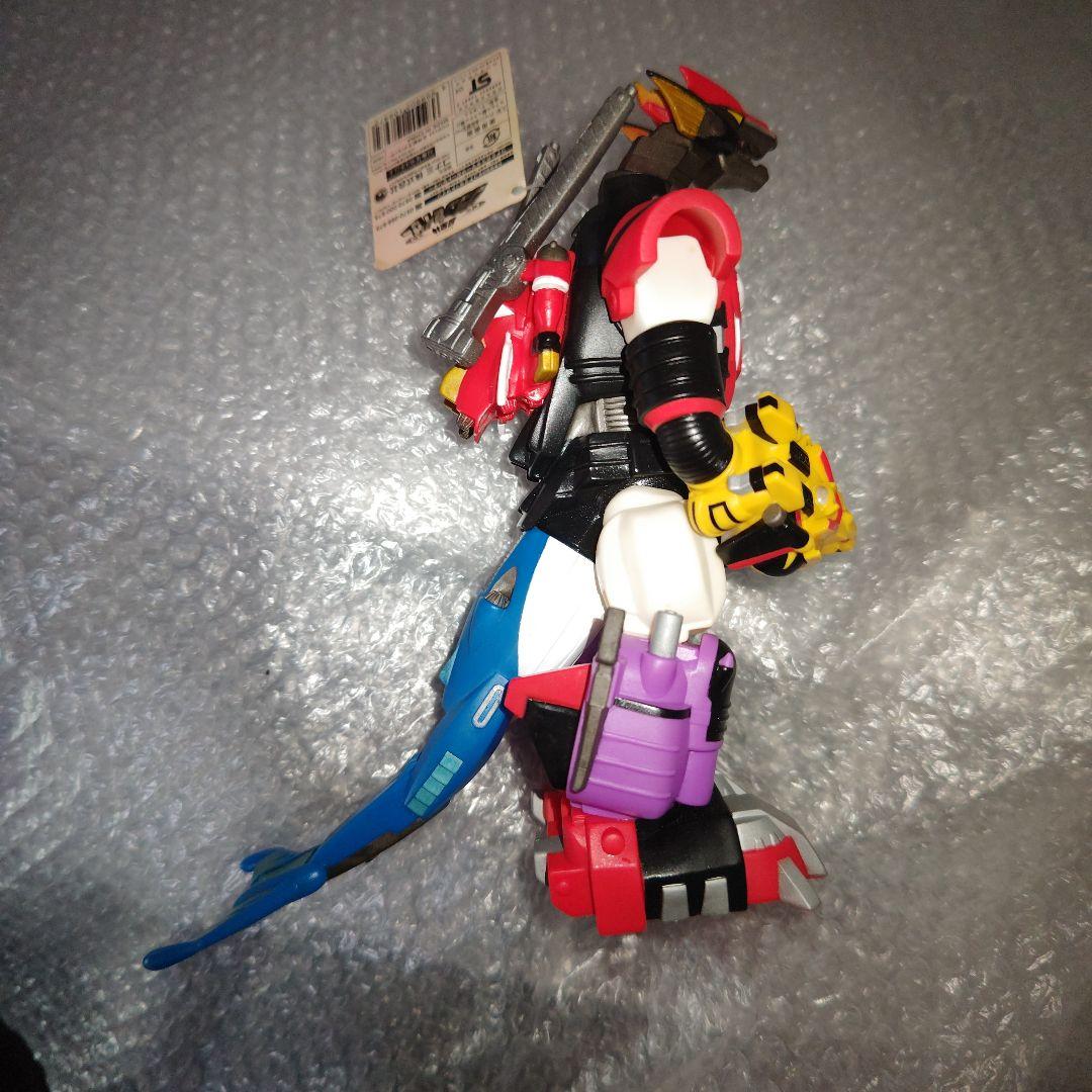 超星神グランセイザー　合神獣王ダイセイザー　ソフビ　タグ付　現状品