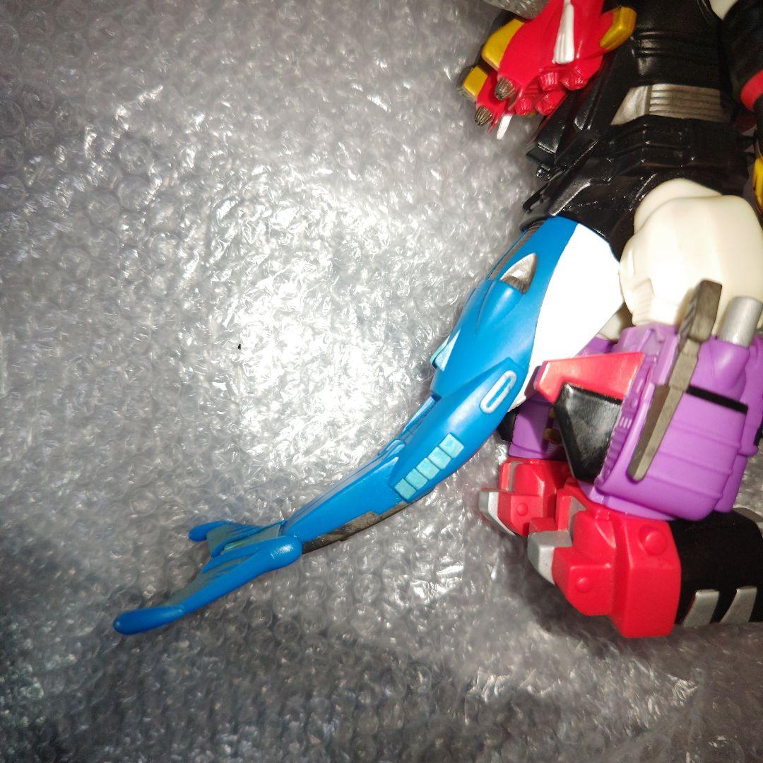 超星神グランセイザー　合神獣王ダイセイザー　ソフビ　タグ付　現状品