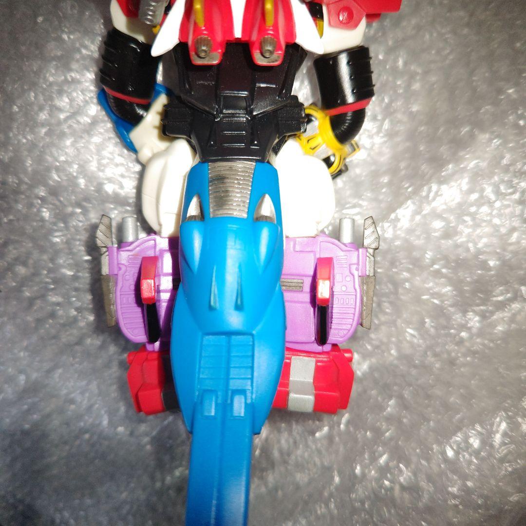 超星神グランセイザー　合神獣王ダイセイザー　ソフビ　タグ付　現状品