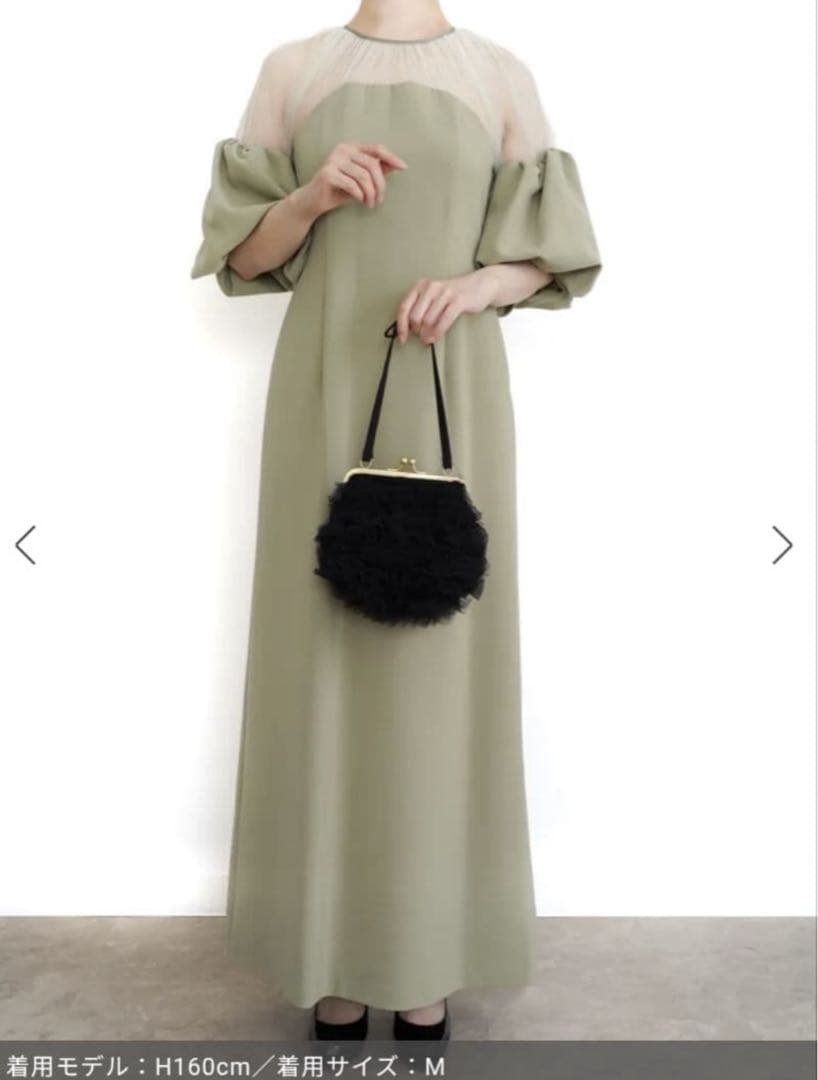 スーツ・フォーマル・ドレス SOUFFLE SLEEVE ETTE DRESS