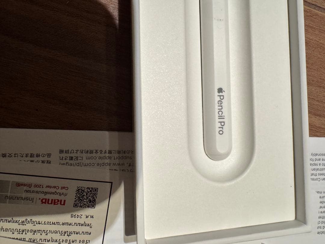 ApplePencil Pro 美品　2〜3回使用