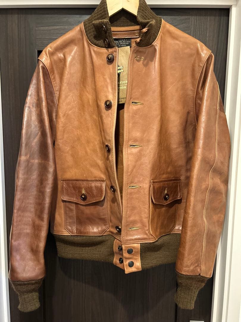 激渋　バズリクソンズ　Type A-1 レザージャケット　フライトジャケット