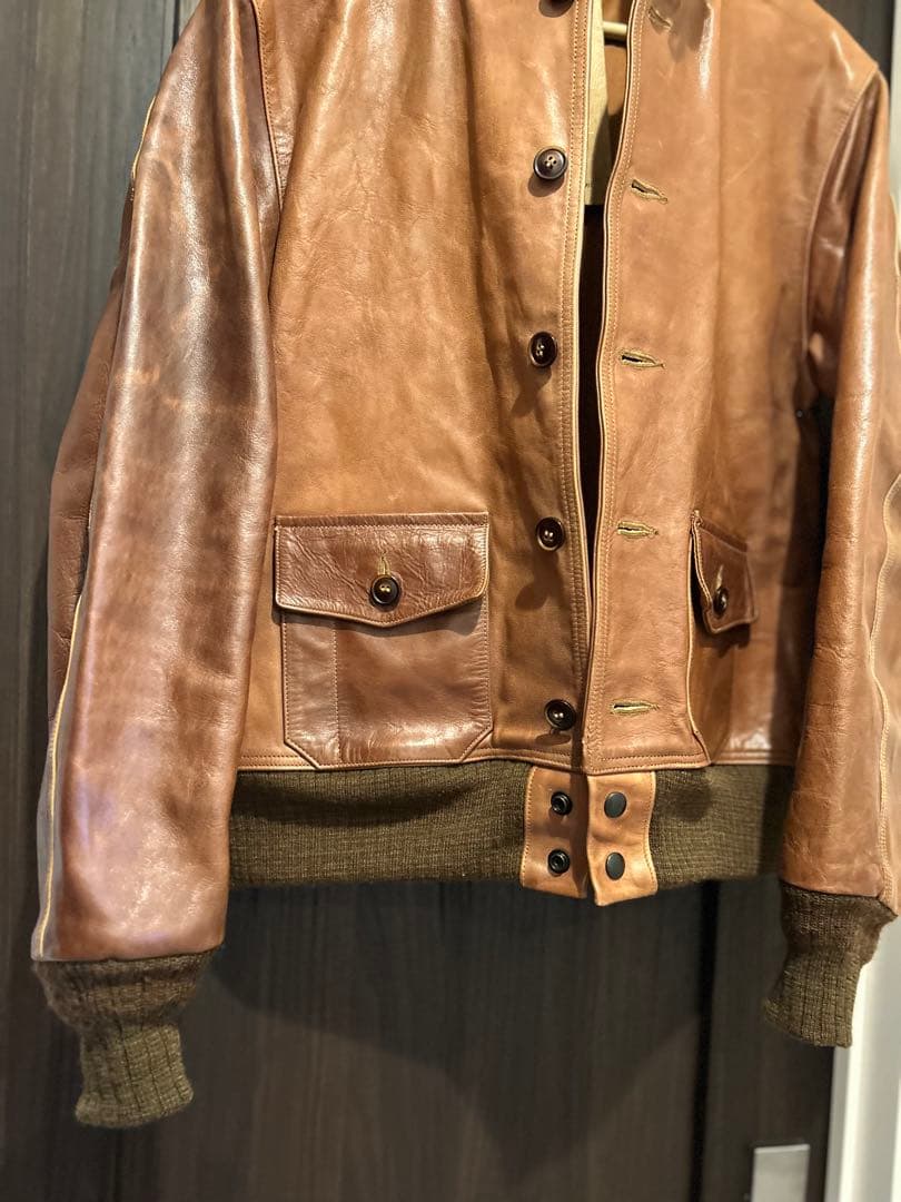 激渋　バズリクソンズ　Type A-1 レザージャケット　フライトジャケット