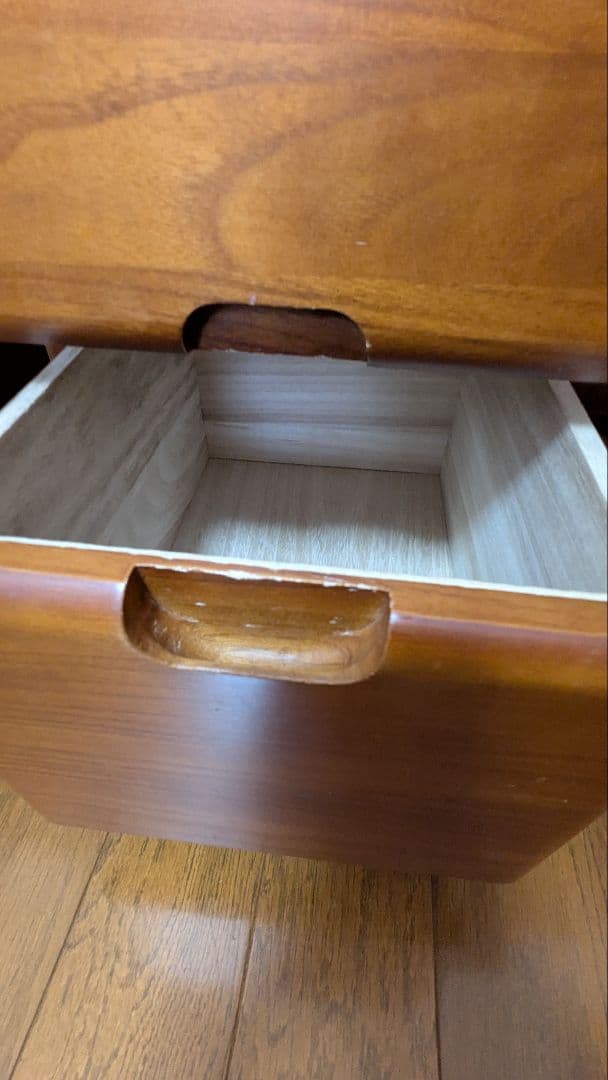 【最終値下げ】キャスター付き木製チェスト　電話台