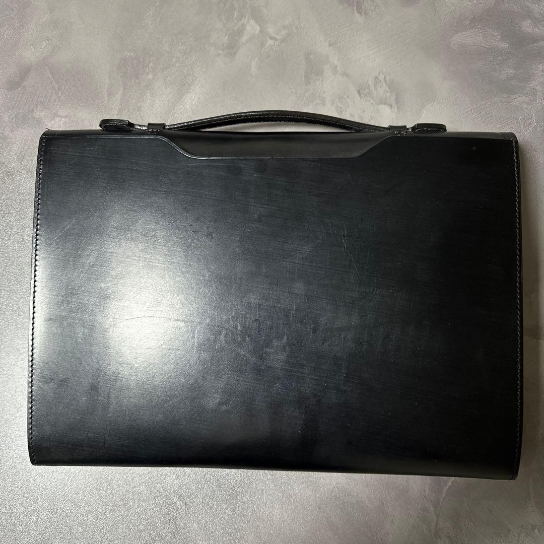 新品未使用　大峡製鞄　ドキュメントケース　黒　オオバセイホウ　OHBA