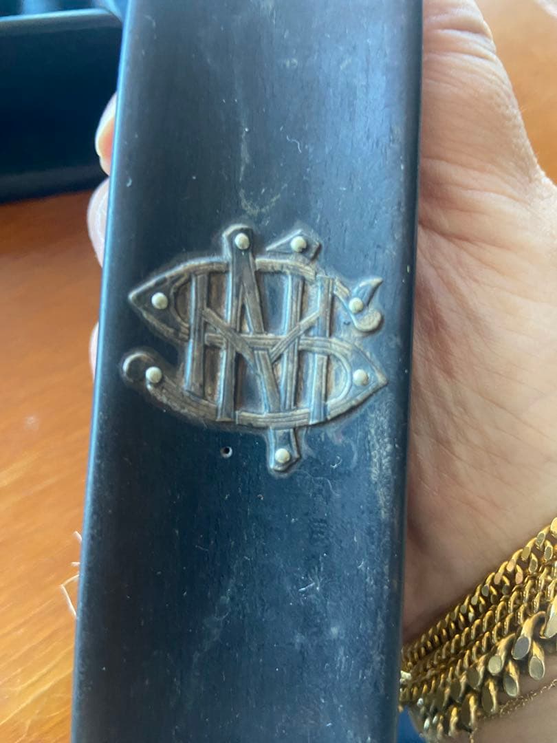 木製ミラーとブラシセット