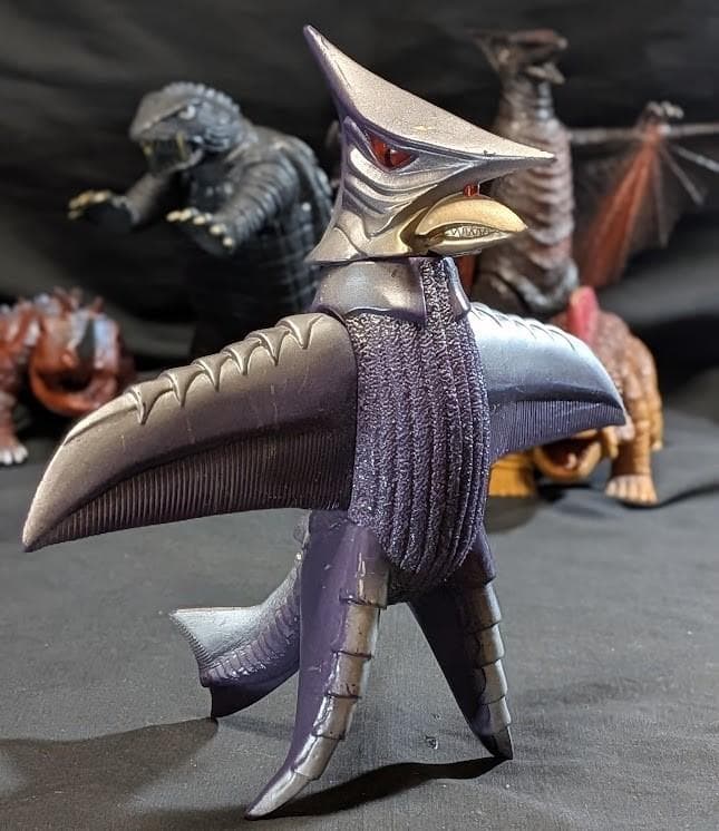 昭和ガメラ＆ギャオス他（バンダイ）ソフビフィギュア５体セット