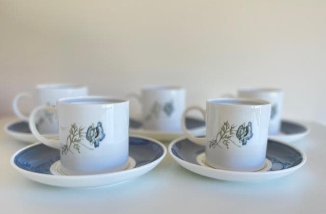 【美品、希少】 ウェッジウッド グレンミスト ティーセット