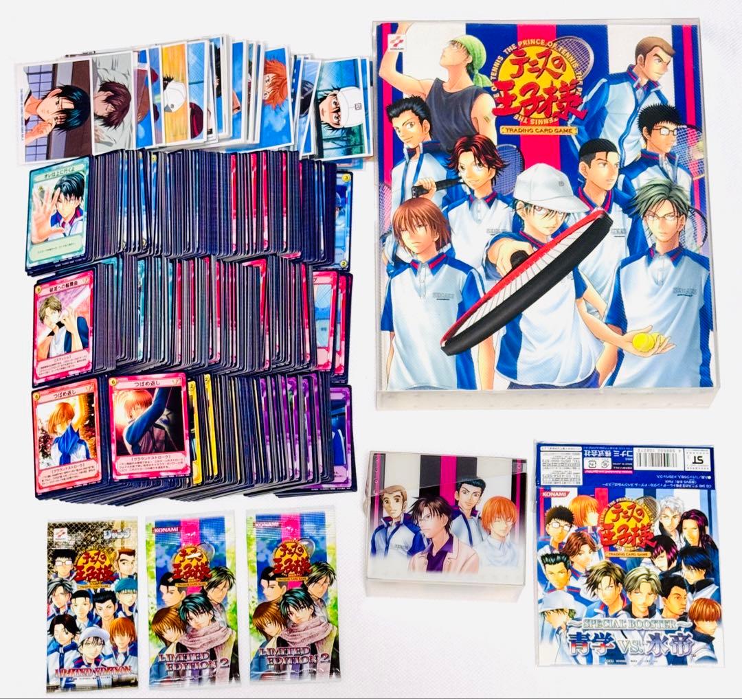 テニスの王子様トレカ大量1200枚以上セット！カードホルダー、カードケース付き