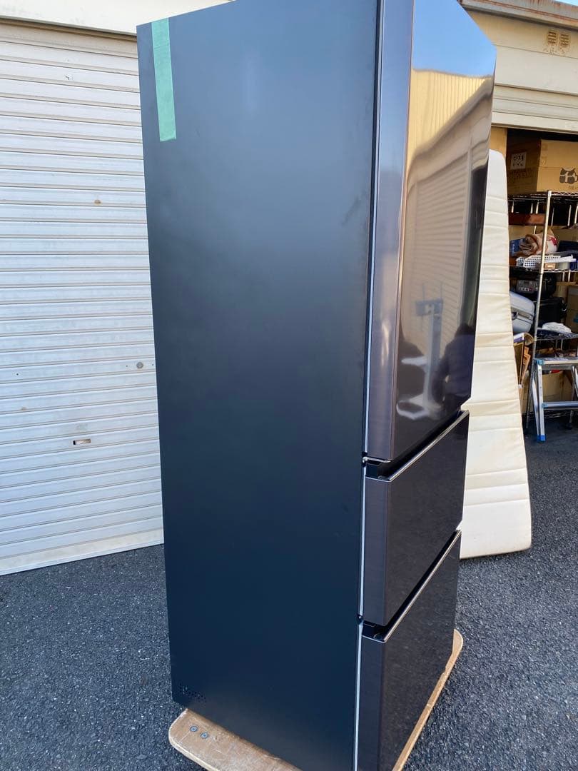 HITACHI ノンフロン冷蔵庫 R-V38NVL(K) 375L