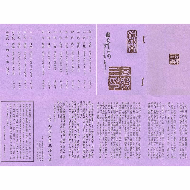 茶道具　静和堂　金谷五良三郎作　銅小判銀覆輪　茶托　五客　共布共箱　FR8042