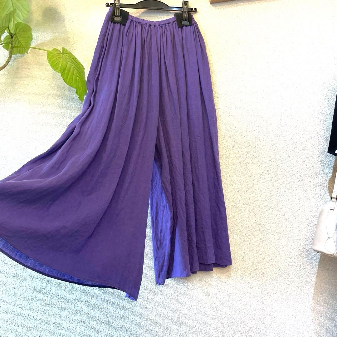 cafune(カフネ)リネンワイドパンツ