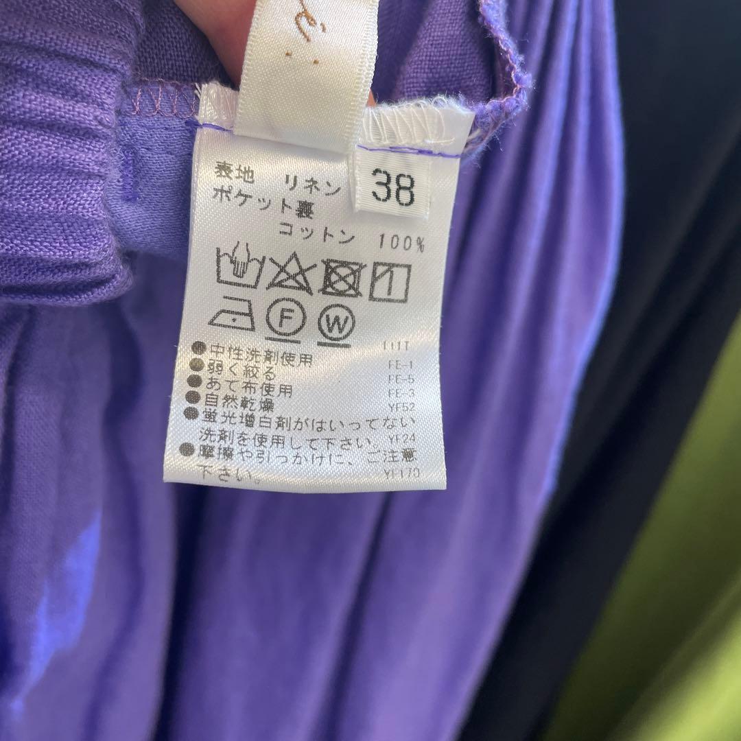 cafune(カフネ)リネンワイドパンツ