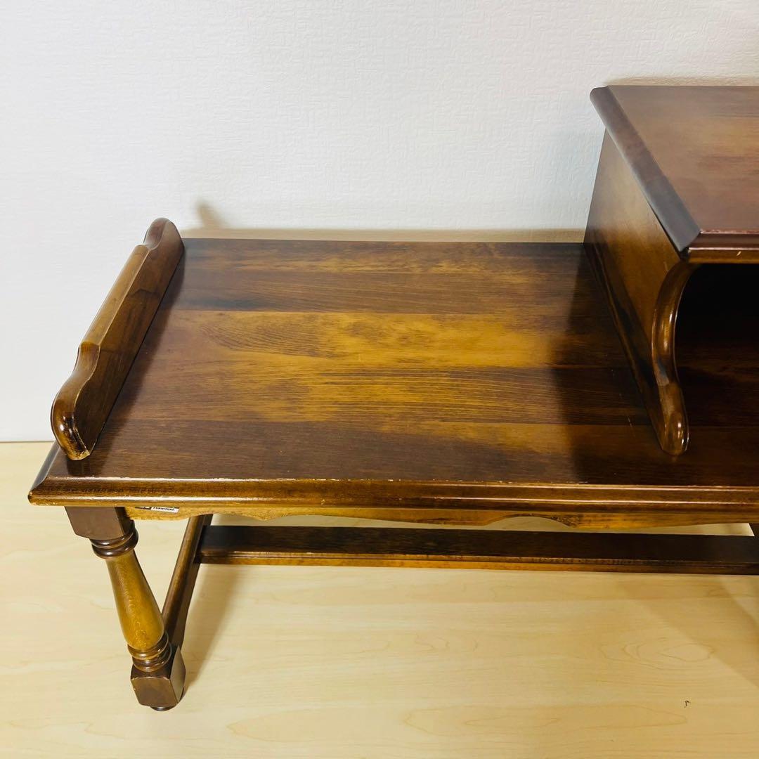 karimoku カリモク テレフォンベンチ 電話台 ローデスク 飾り台 机 台