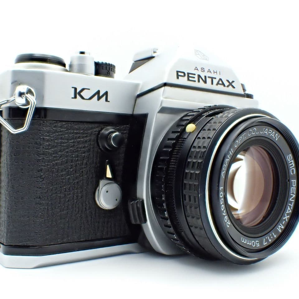 【初期保証付】PENTAX KM＆SMC PENTAX-M 50mm f1.7