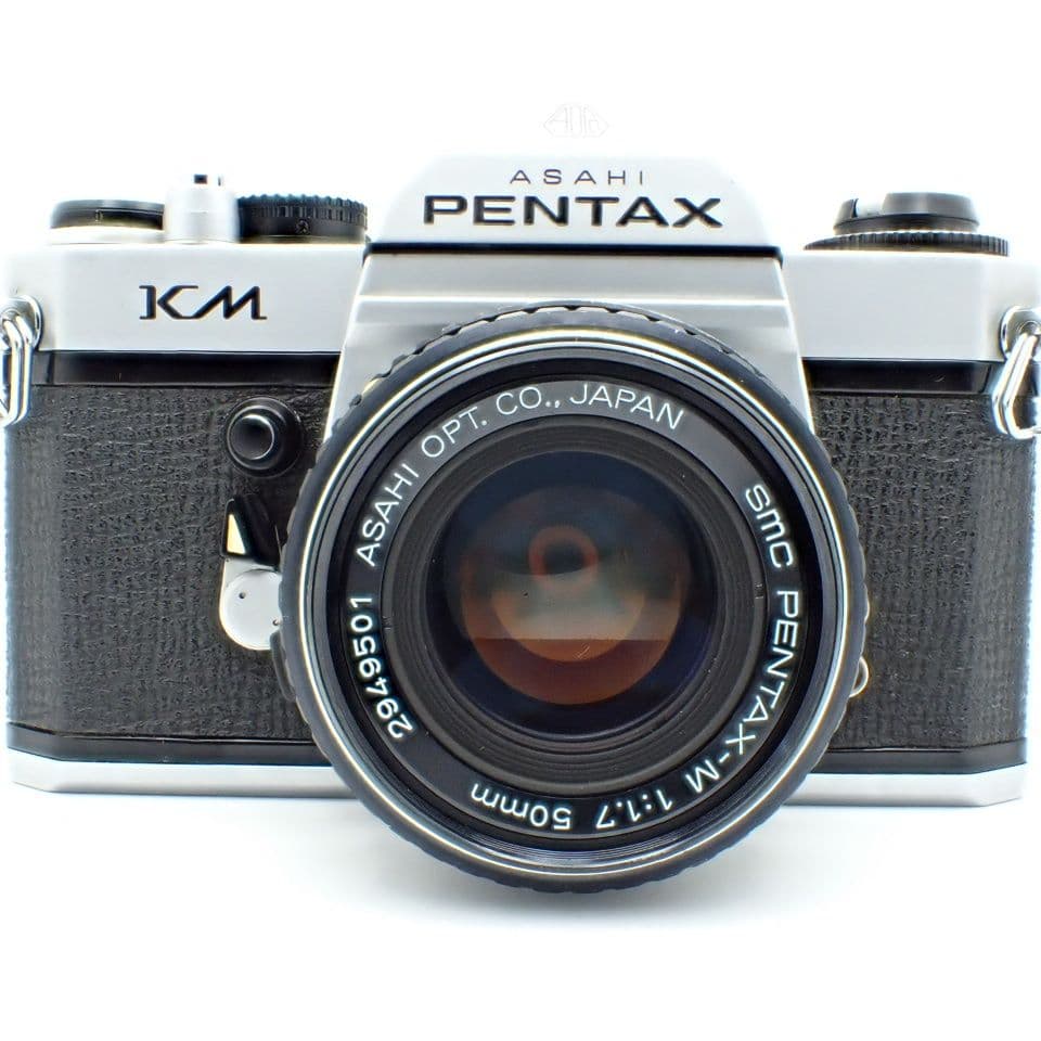 【初期保証付】PENTAX KM＆SMC PENTAX-M 50mm f1.7