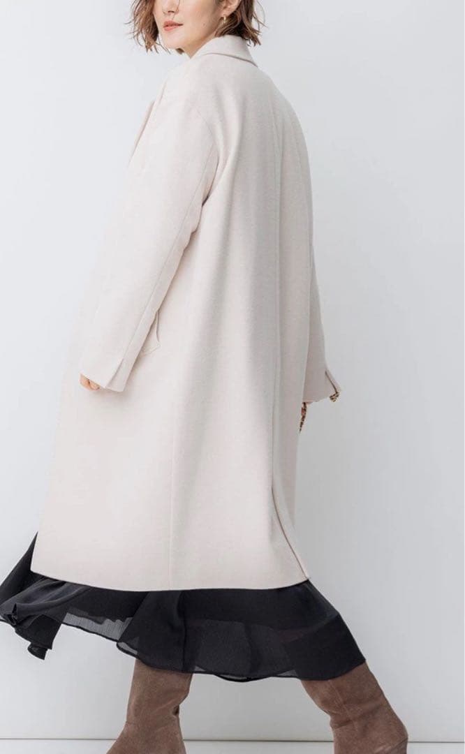 値下げ不可　23区　ウールカシミヤビーバー チェスター コート　Sサイズ