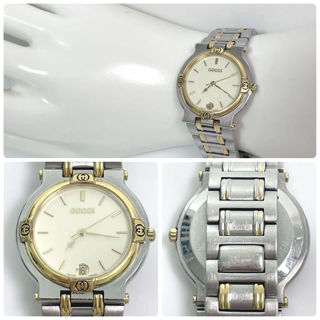 ma❤︎《値下げ交渉大歓迎》 様GUCCI 9000m グッチ 腕時計 新品電池