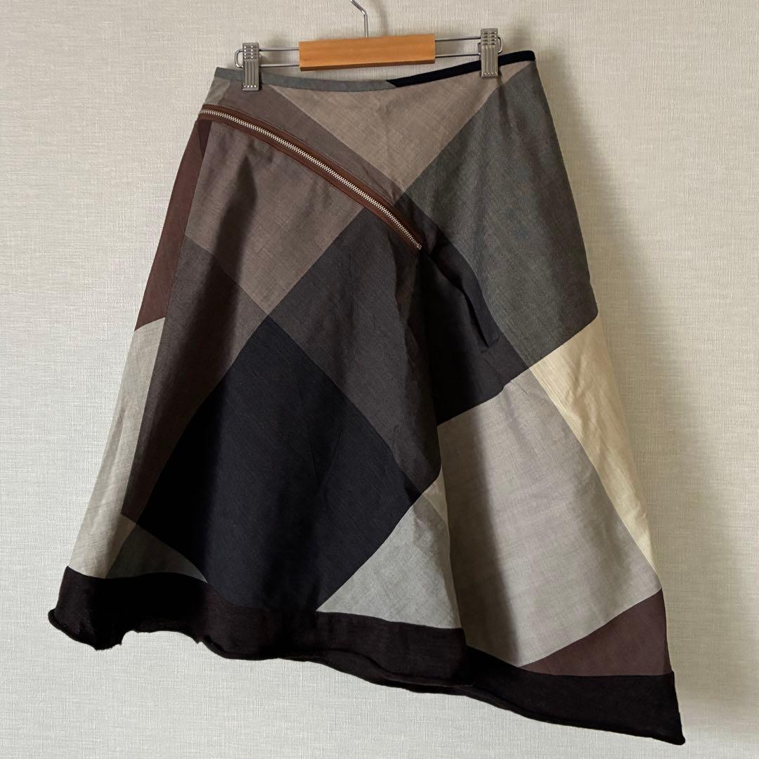 匿名配送☆トリココムデギャルソン変形フレアスカート
