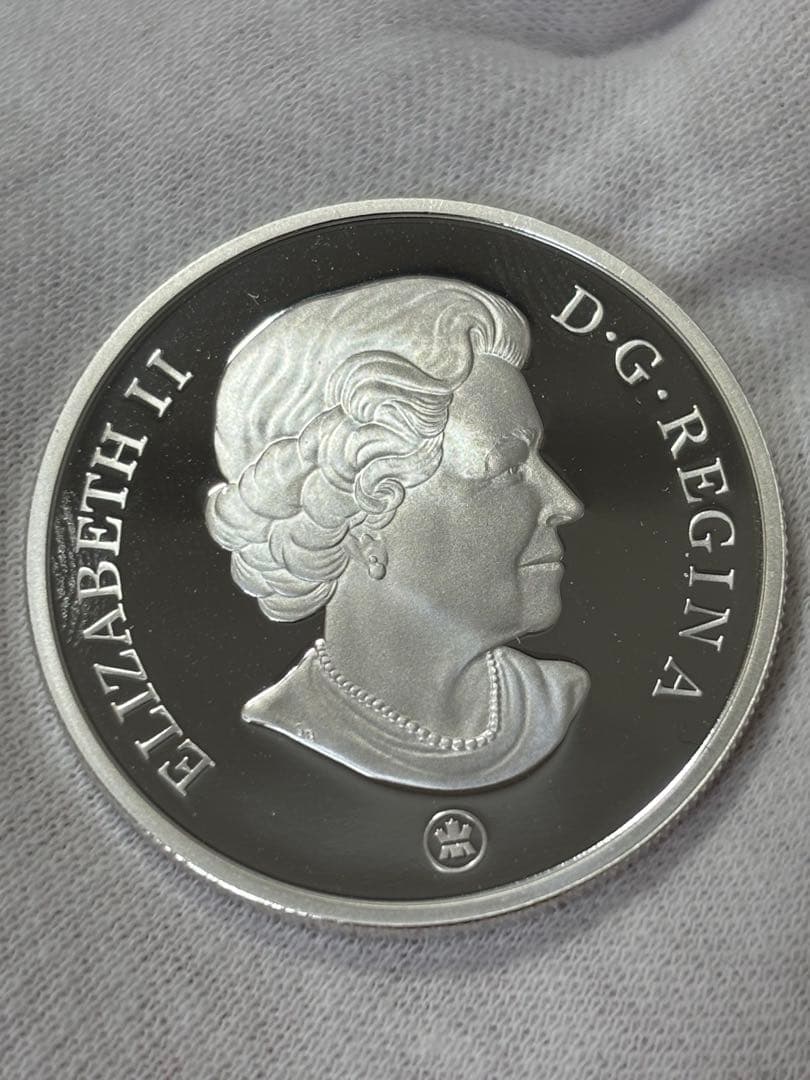 【純銀製】カナダ１９２０年炭鉱労働者採掘石炭貿易 １オンスプルーフ純銀