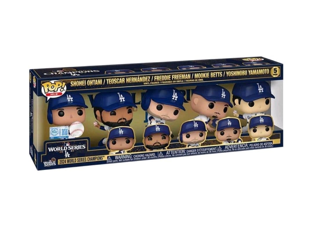 【３日間限定】24年ドジャースワールドチャンピオン記念 豪華フィギュア5点セット