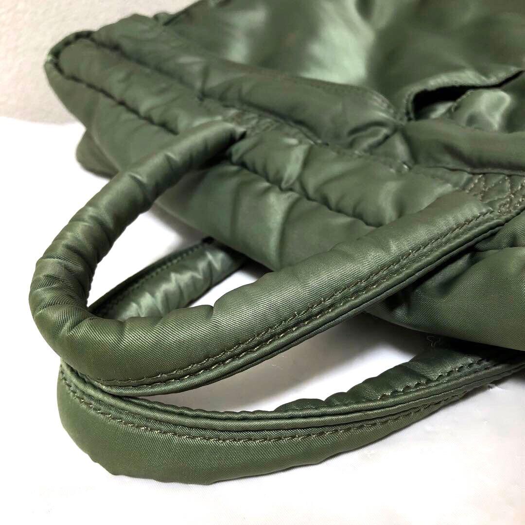 極美品✨希少 ポーター タンカー ボストンバッグL セージ 大容量 2way