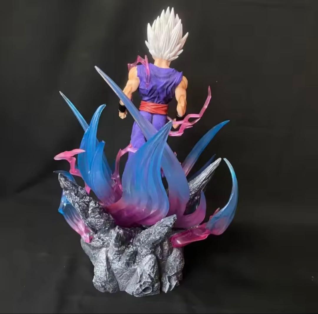 孫悟飯ビースト LED台座付き ガレージキッド フィギュア（差し替え頭3種）