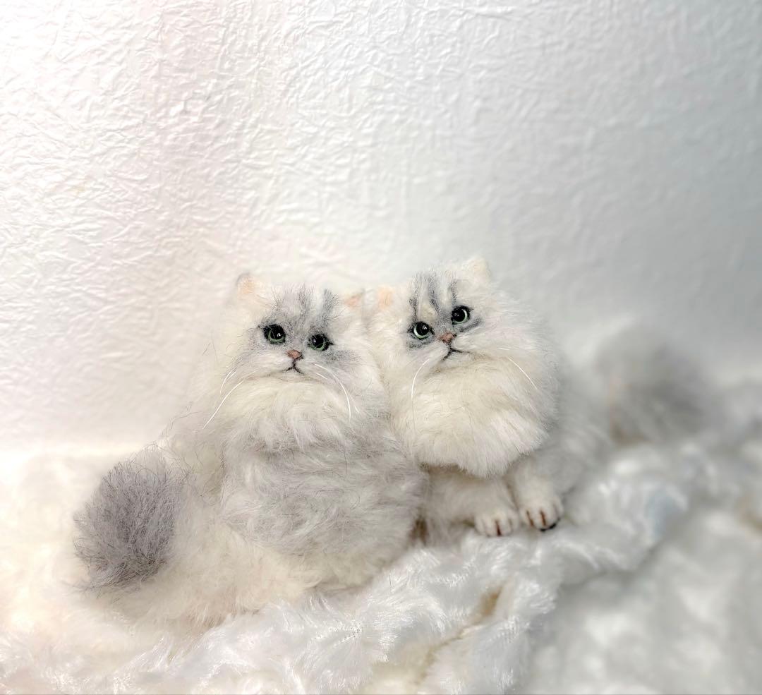 羊毛フェルト猫オーダーページ