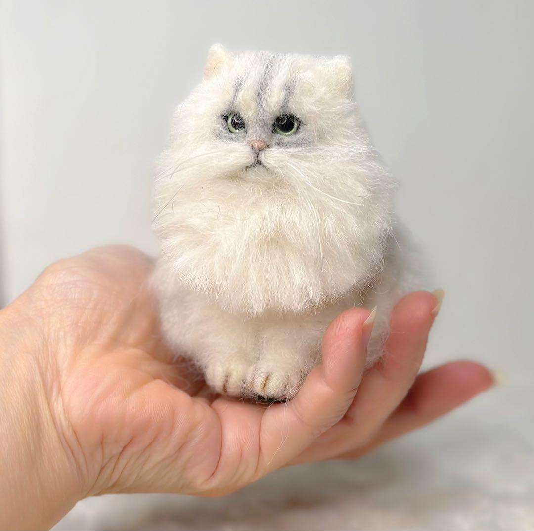 羊毛フェルト猫オーダーページ
