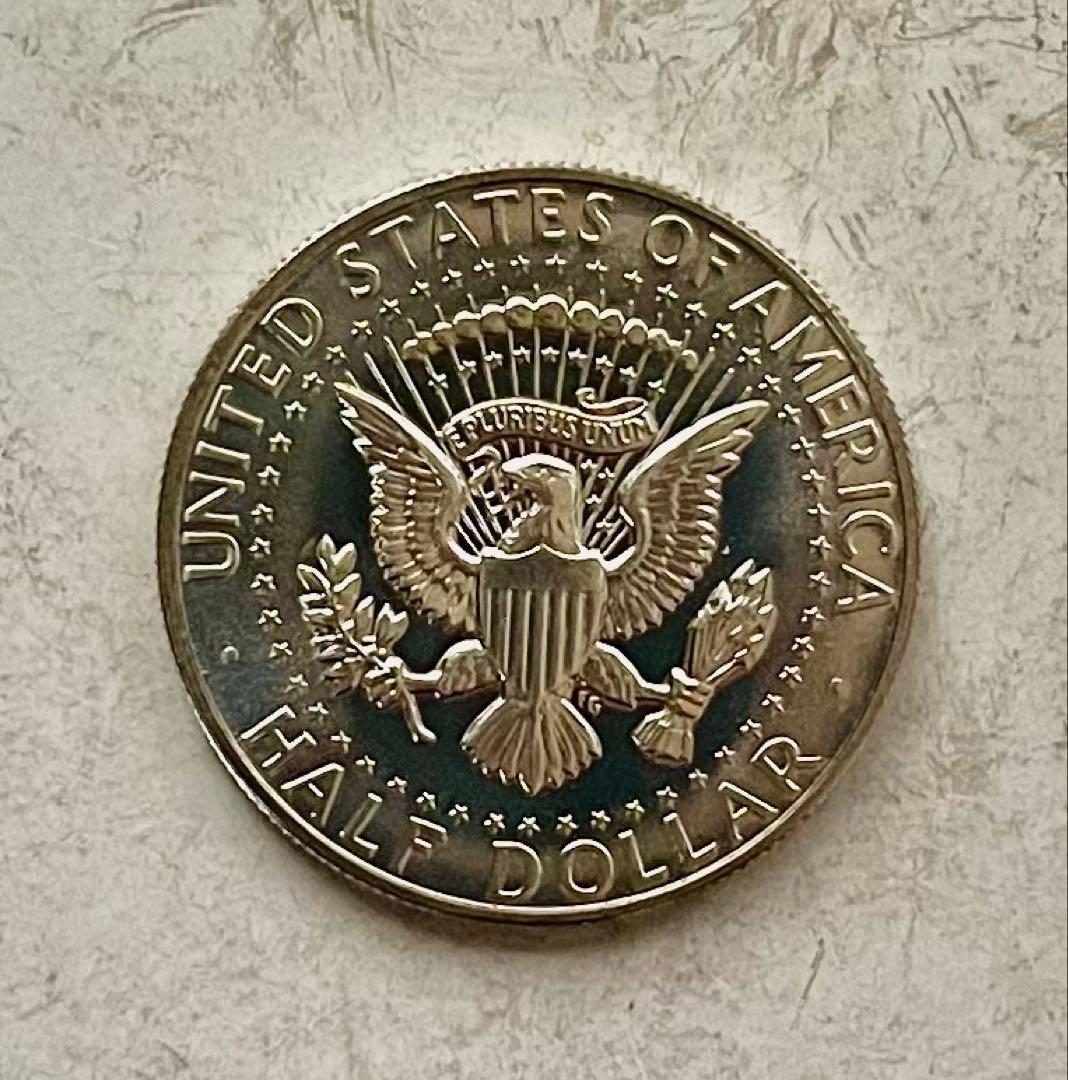 C379　1964年 ハーフダラー銀貨プルーフ ケネディ アメリカ