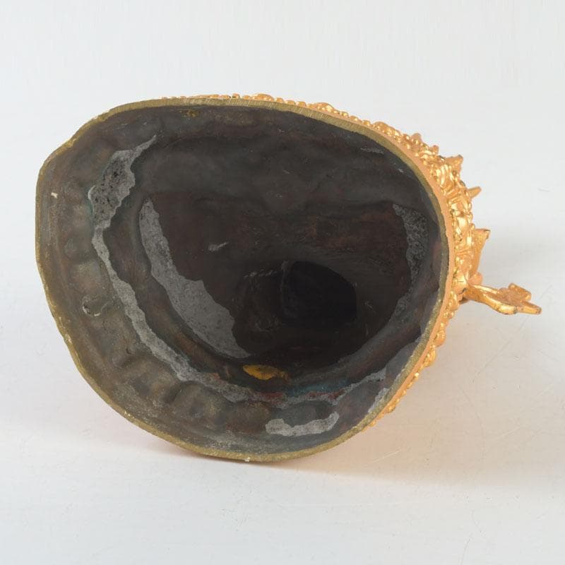 仏教美術　古銅鍍金　チベット仏　仏像　置物　V　9376