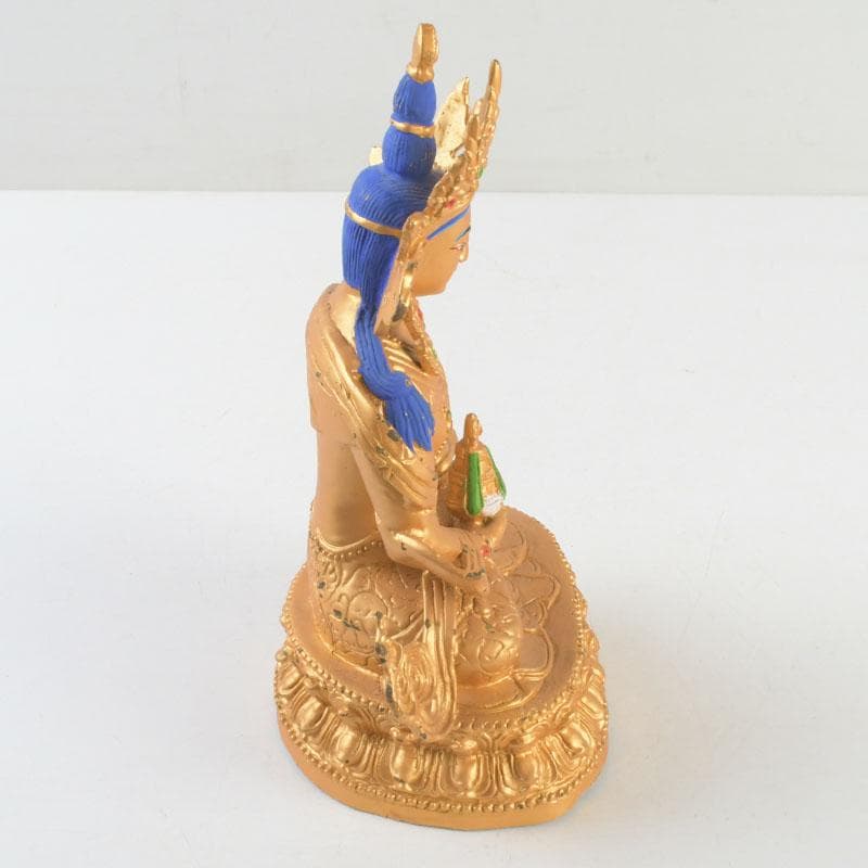 仏教美術　古銅鍍金　チベット仏　仏像　置物　V　9376