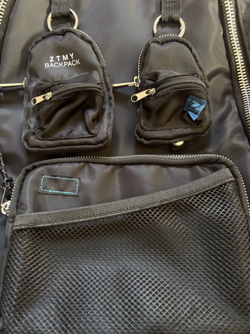 【改良版】ずとまよ　テクノプア　バックパックBlack