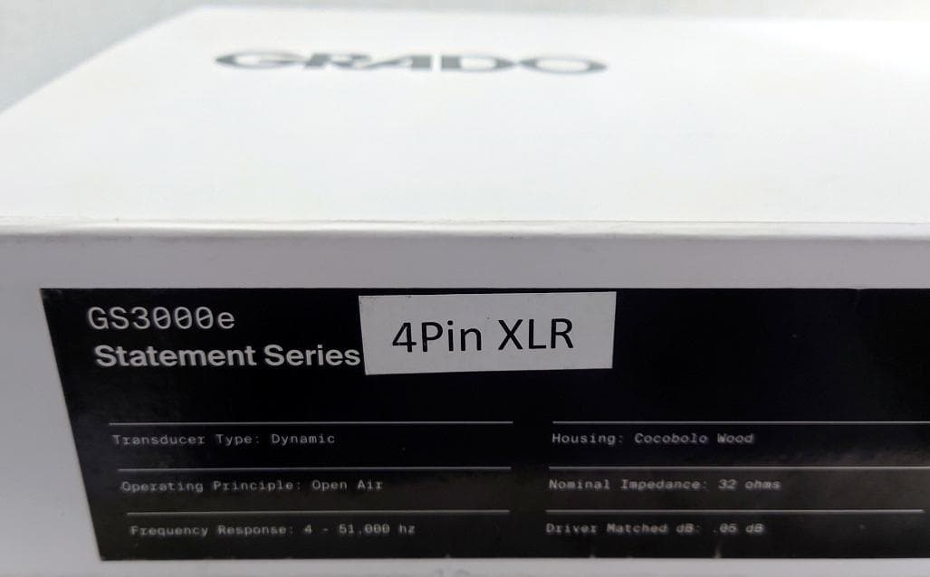 ヘッドホン GRADO GS3000e Balanced