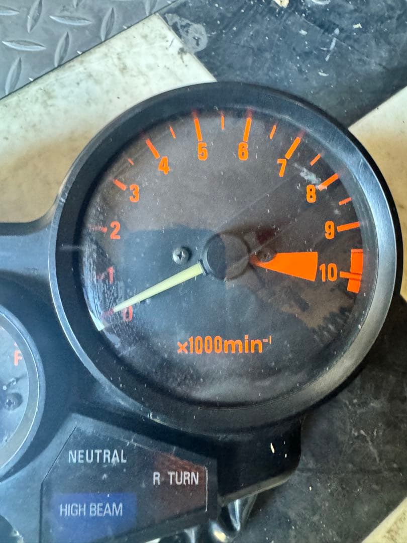 ホンダ純正日本精機cbx400f 550f フルスケールスピードメーター