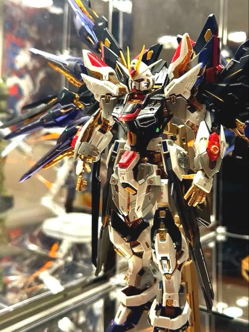 中華製 1/100 MGEXストライクフリーダムモデル 全塗装完成品