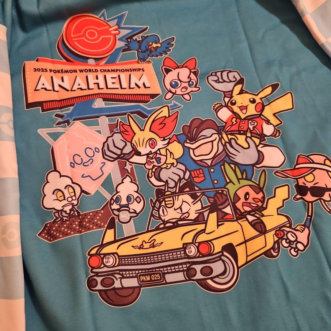 3XL フーディ パーカー WCS 2025 ポケモン アナハイム