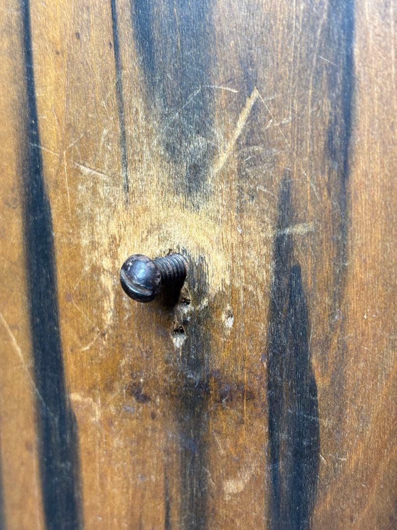 水屋箪笥 アンティーク レトロ 黒柿 タンス