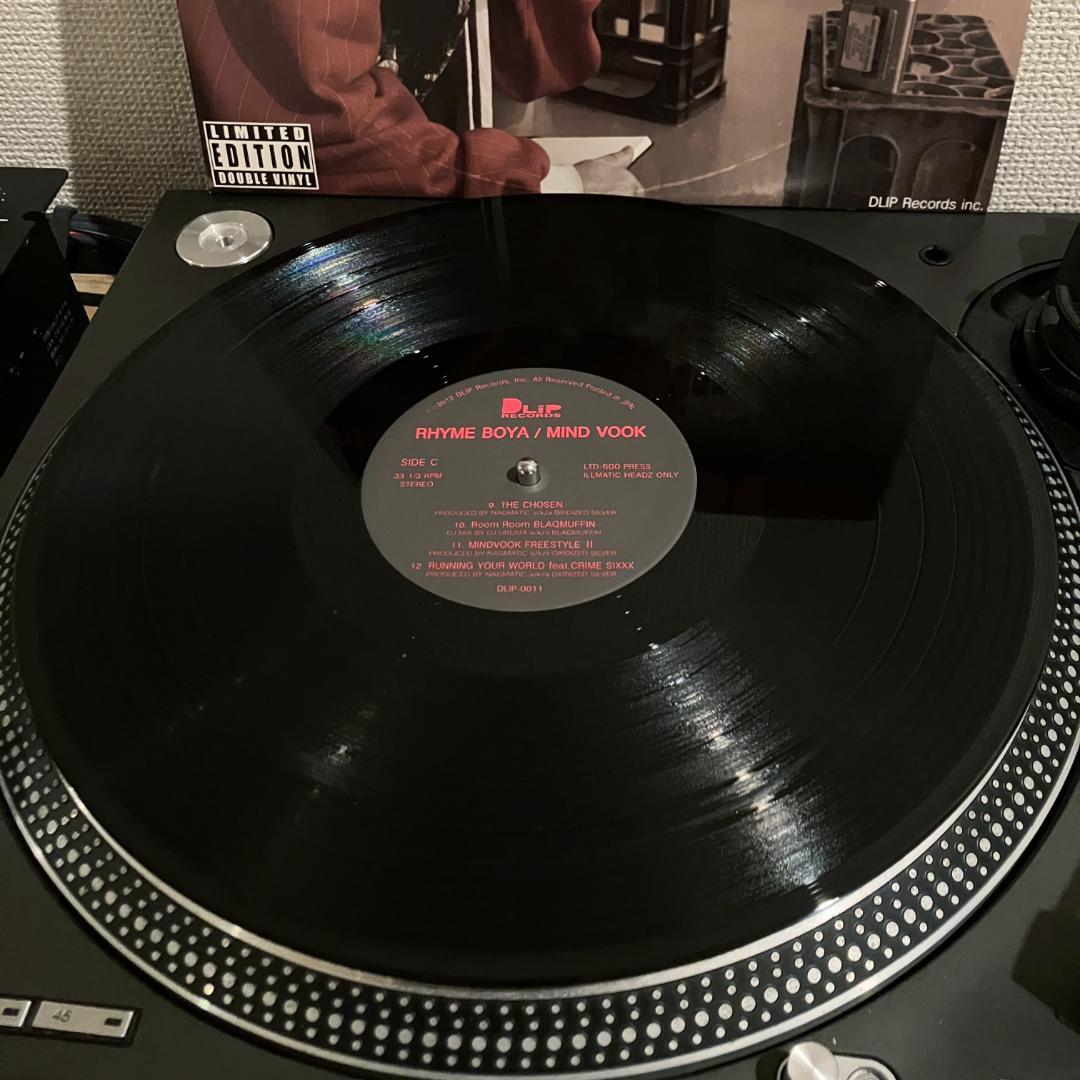 邦楽 RHYME BOYA MIND VOOK 2LP DLIP RECORDS