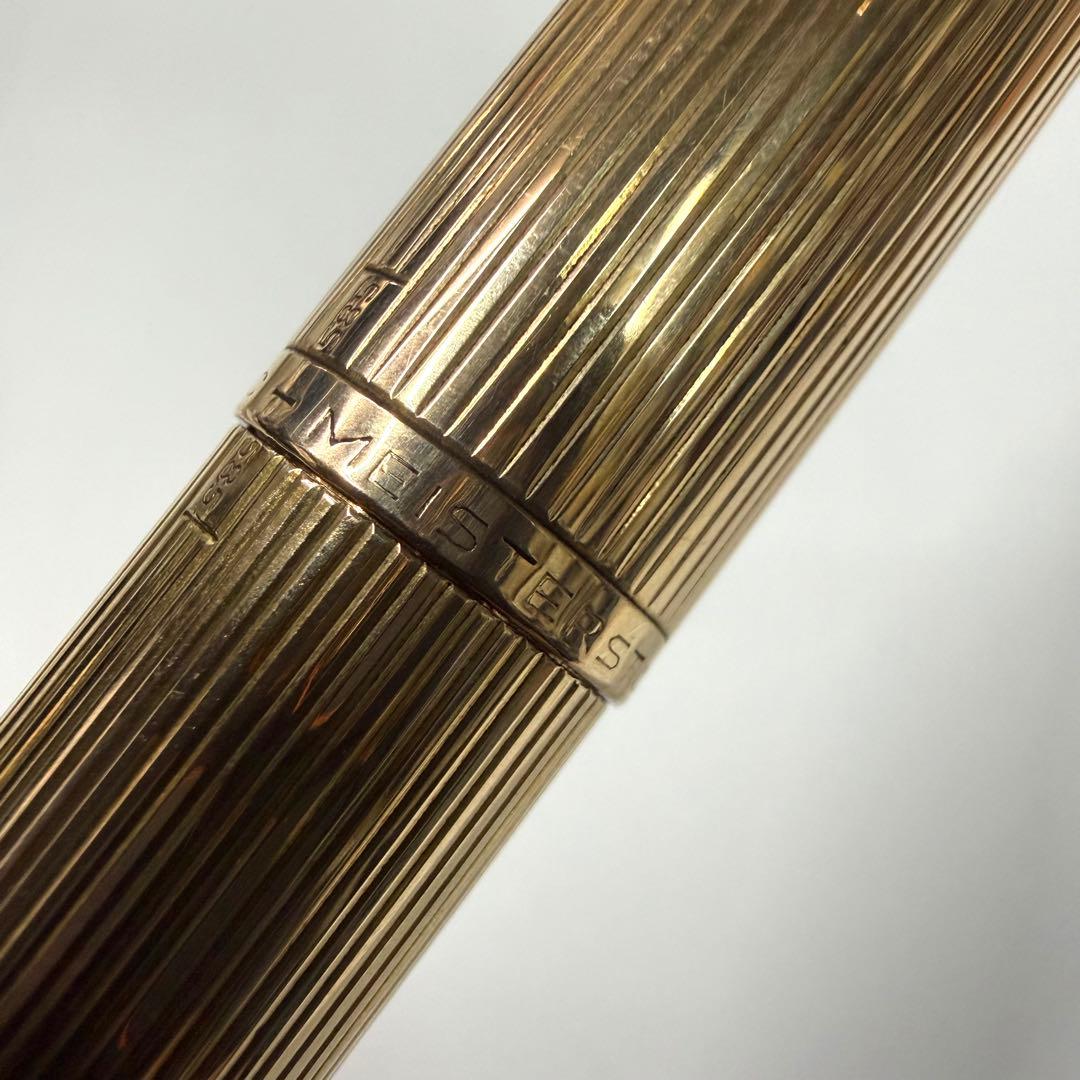 万年筆 MONTBLANC モンブラン マイスターシュテュック 585 14金