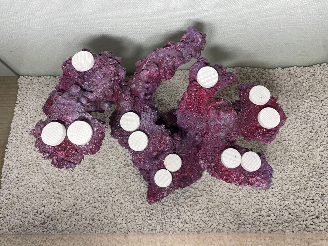 【送料無料】人工ライブロック　PHR21／12穴加工　アク抜き済み安心塗料使用